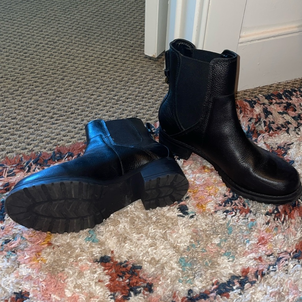 Cole hann - leather booties  - size 7.5 - never worn